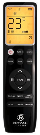 Инверторная сплит-система Royal Clima SUPREMO NERO Full DC EU Inverter RCI-RCN55HN/IN / RCI-RSN55HN/OUT 